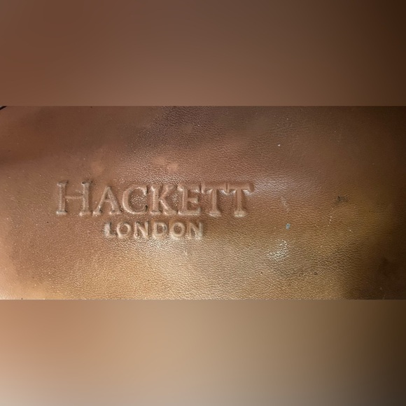 Hackett London Richmond Driver Shoes Moccasin Slip On Loafer Tan Mens Shoes Sz 7 - Picture 12 of 12